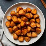 Cinnamon Maple Roasted Sweet Potatoes