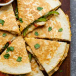 Chicken Fajitas Quesadillas