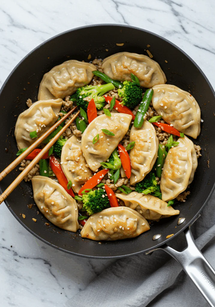 Potsticker Stir Fry