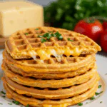 Low Carb Egg & Cheese Chaffle