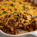 Ground Beef & Baked Bean Casserole