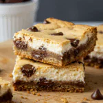 Chocolate Chip Cheesecake Bars