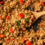 Ground Turkey and Peppers