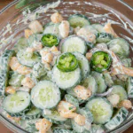 Jalapeno Popper Cucumber Salad