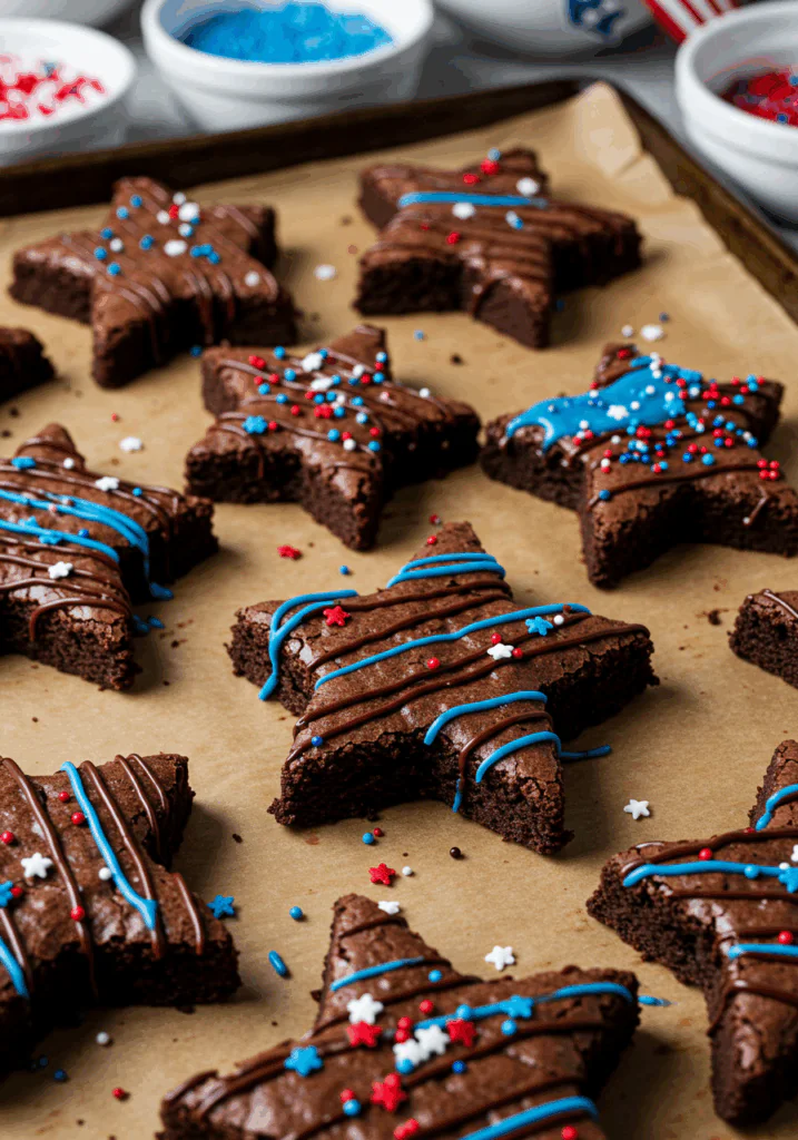 Star Spangled Brownies