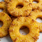 Fried Pineapple with Coconut Crust