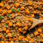 Ground Turkey Sweet Potato Skillet