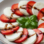 Balsamic Strawberry Caprese