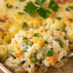 Healthy Chicken Cauliflower Rice Casserole