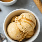 High Protein Salted Caramel Cottage Cheese Ice Cream