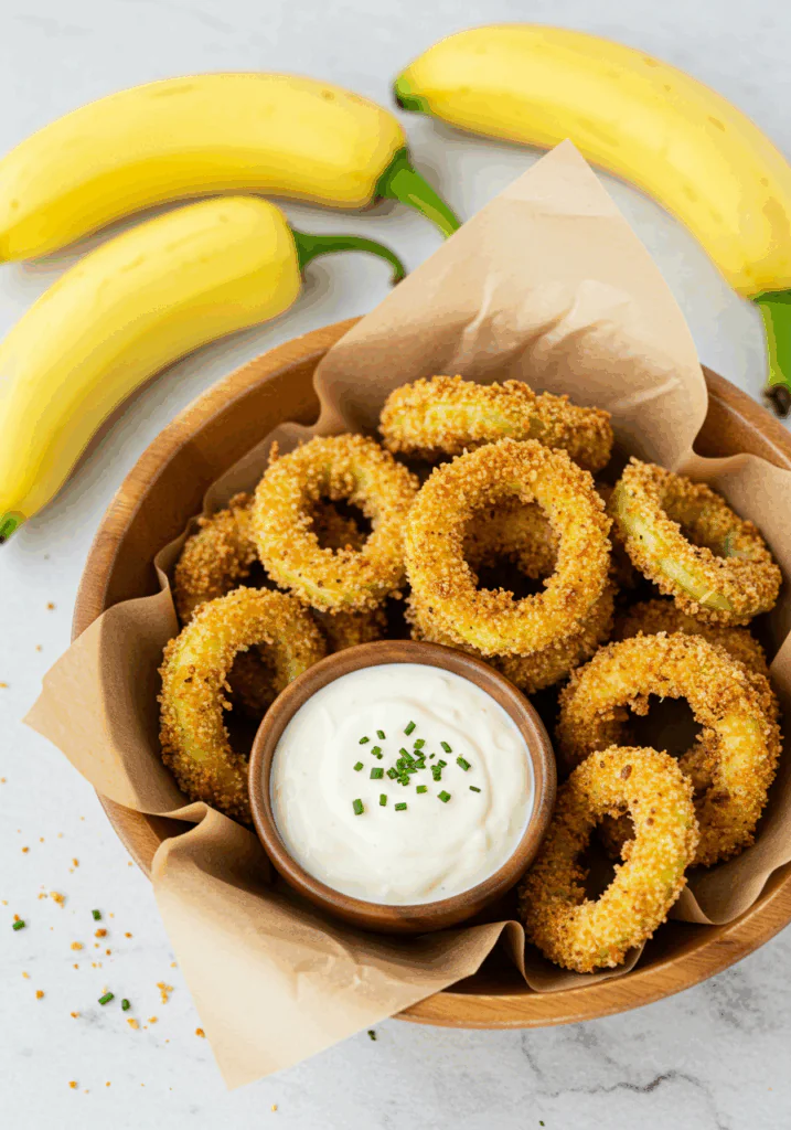 Air Fryer Banana Peppers