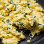Creamy Boursin Scrambled Eggs