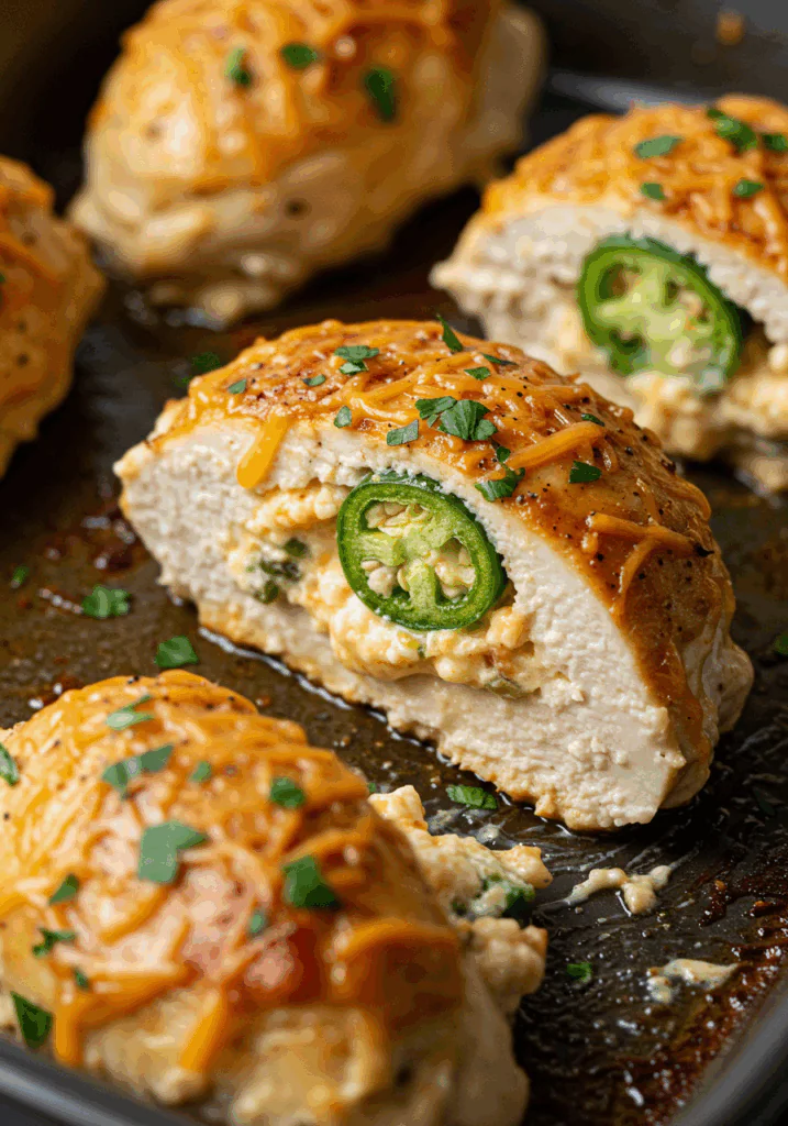 Jalapeño Popper Stuffed Chicken