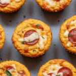 Keto Carnivore Pizza Muffins