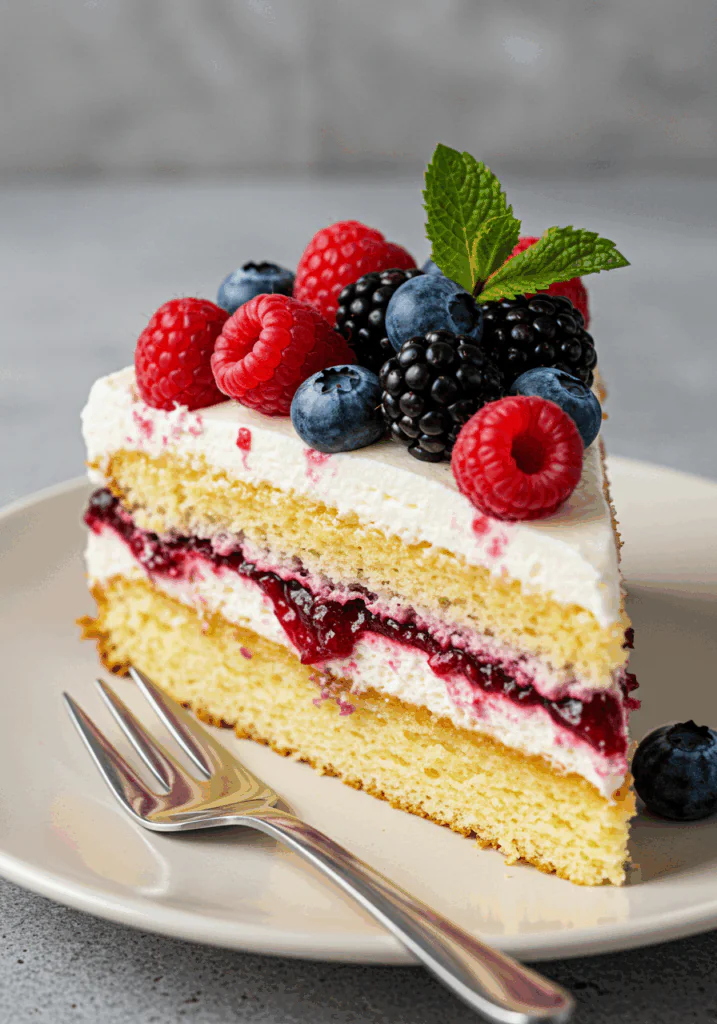 Summer Berry Cake
