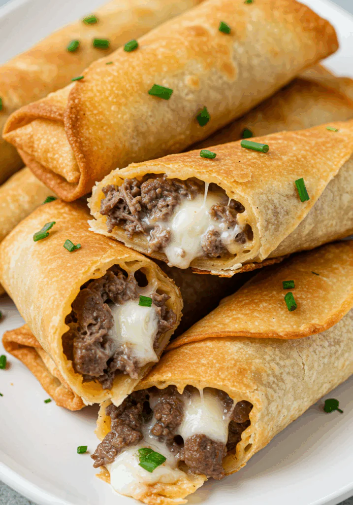 Keto Philly Cheesesteak Rolls