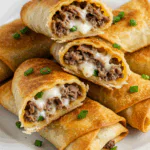 Keto Philly Cheesesteak Rolls