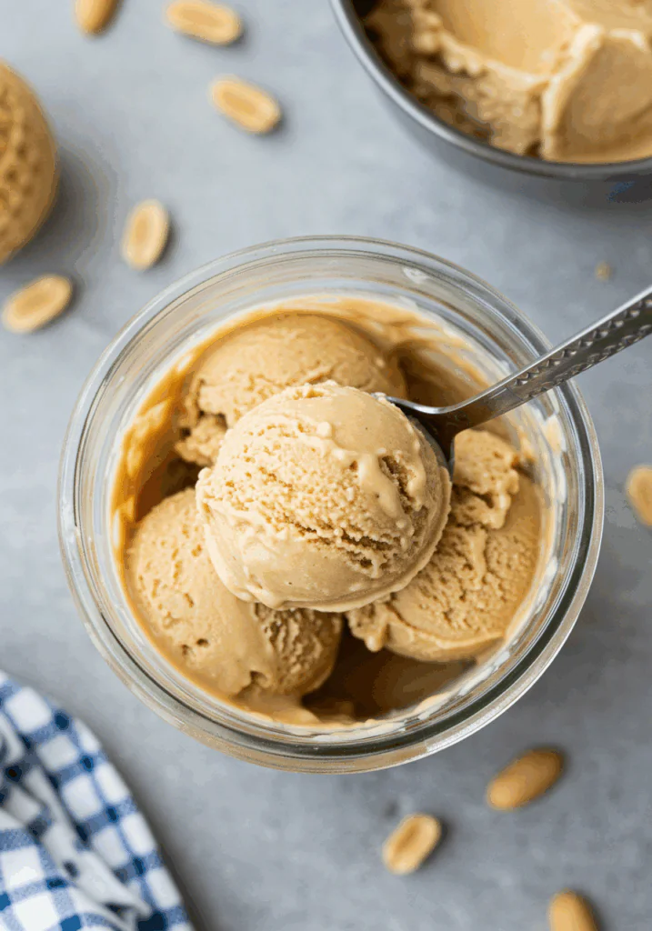 Peanut Butter Greek Frozen Yogurt