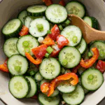 Cucumber Sweet Pepper Salad