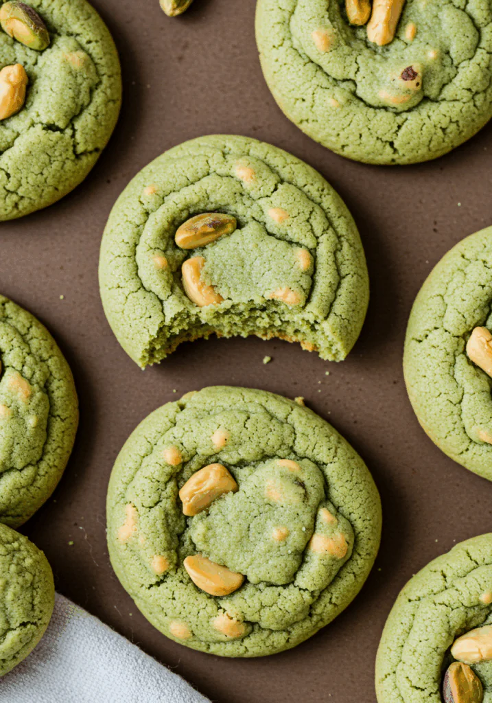 Pistachio Pudding Cookies