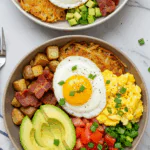 Easy High Protein Breakfast Bowls
