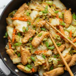 Chinese Chicken Cabbage Stir-Fry