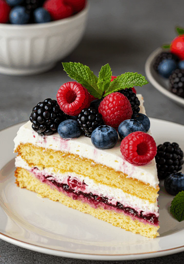 Summer Berry Cake